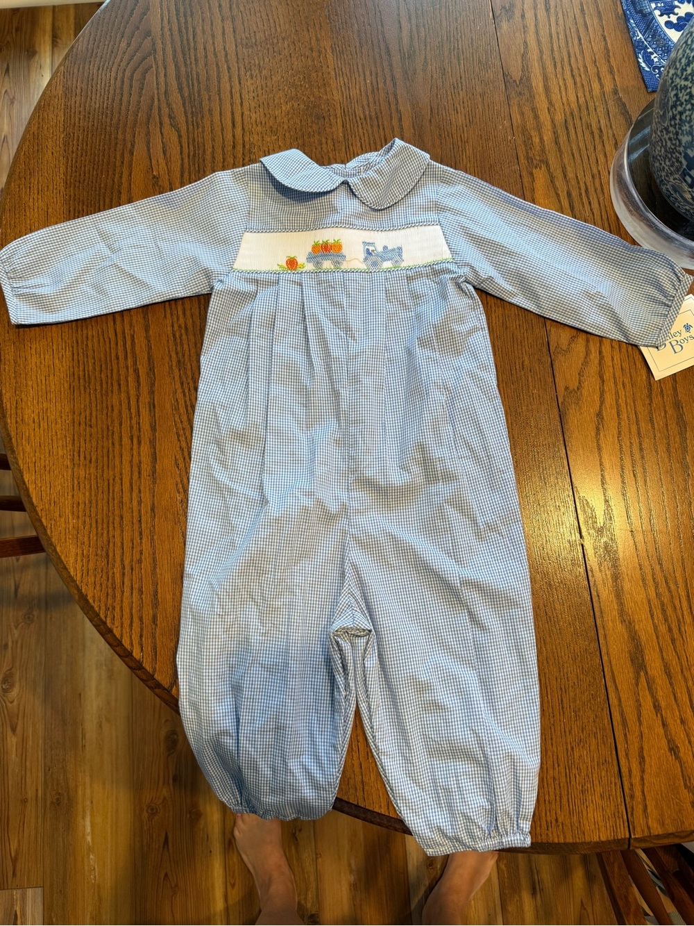The Bailey Boy NWT dressy bubble tractor and pumpkins